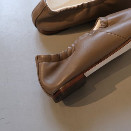 BEAUTIFUL SHOES　BALLETSHOES　BSS1712012　KAHKI BROWN