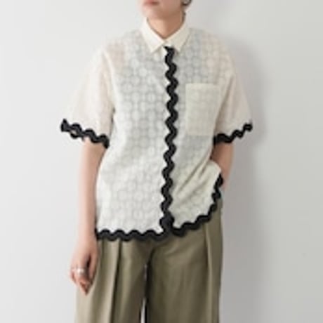THOMAS　MAGPIE　Sheer Dot Shirt　2262110