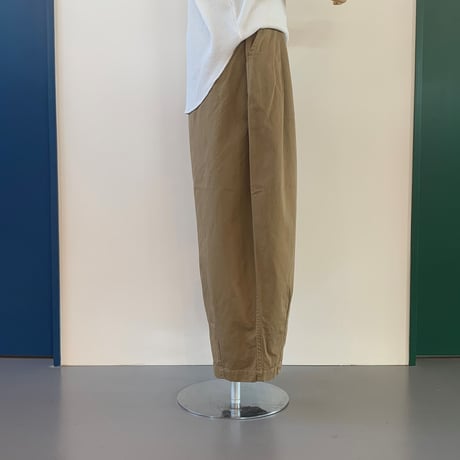 HARVESTY     CIRCUS PANTS　サーカスパンツ　　COL: 38　CHOCO　チョコ