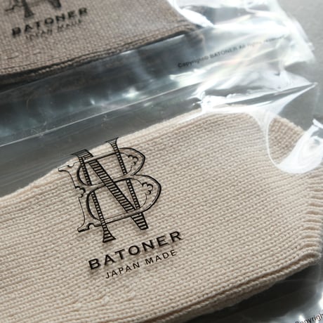 BATONER　Goods SOLID WOOL HAND WARMER 　BN-22FI-008