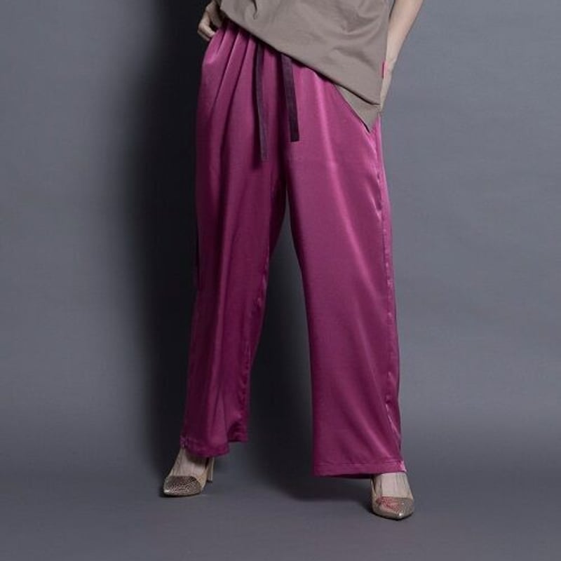 THOMAS MAGPIE satin pants【2213303】 | geep