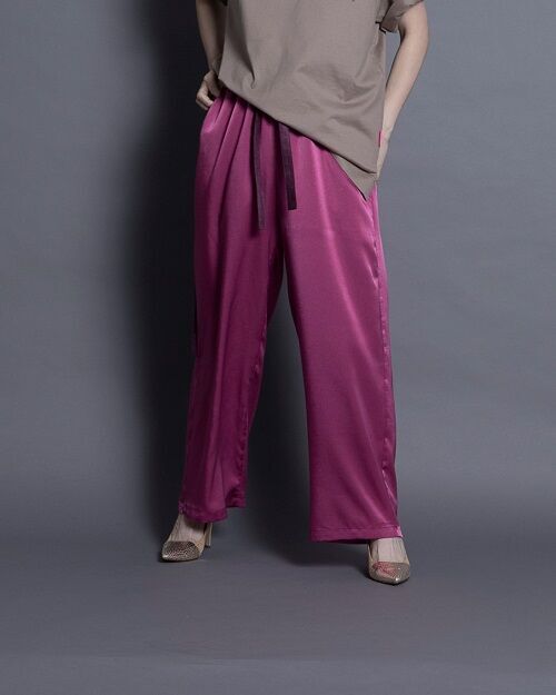THOMAS MAGPIE satin pants【2213303】 | geep