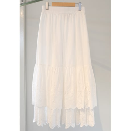 SINME　コットンレーススカート　SS14-17