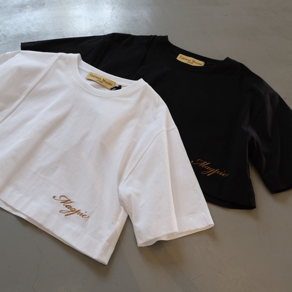 THOMAS MAGPIE◆24SS/半袖/Tシャツ/--/コットン/WHT/2242804 THOMAS MAGPIE short length tee shirt【2232807】 |