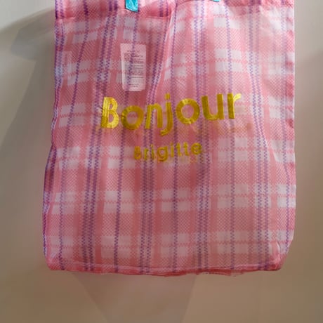 Brigitte Tanaka Sac Merci（ check tote ）