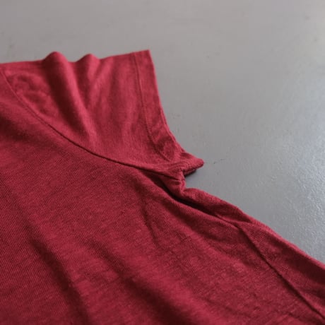 BATONER　 A-LINE BOAT NECK T-SHIRT　BN-21SL-047