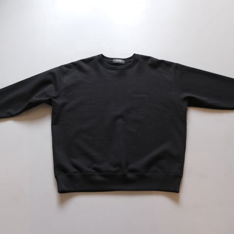 SINME　シンメ　S21-AW-06-03　L/SスウェットL　 ブラック