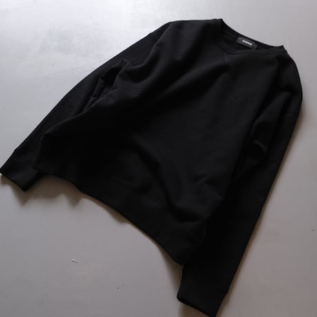 SINME  シンメ　S21-AW-05-03　L/Sスウェット 　ブラック