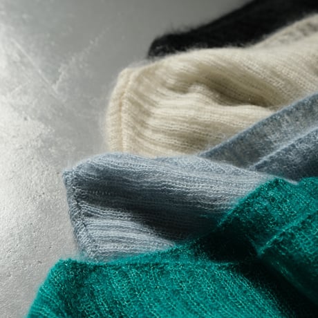 THOMAS MAGPIE    mohair silk knit【2223711】
