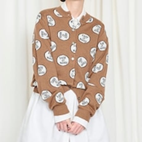 THOMAS MAGPIE   "LAZY AND NASTY" W Jacquard cardigan   2253705