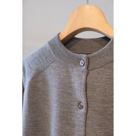 BATONER   Women  BABY WOOL CREW CARDIGAN