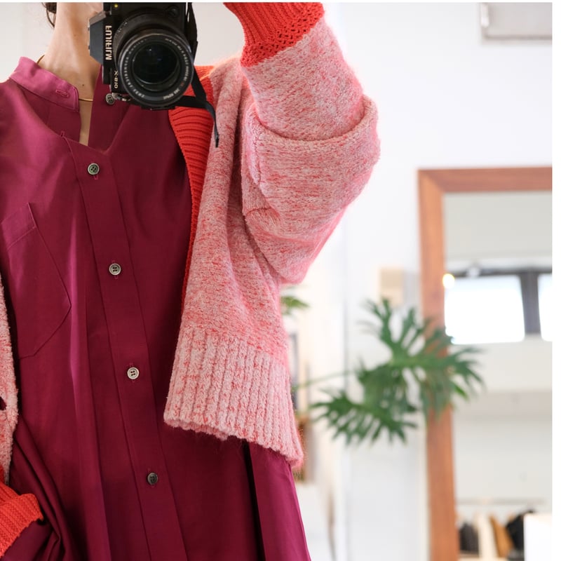 NAKAGAMI モヘアニットカーディガン unisex サイズ1 | geep