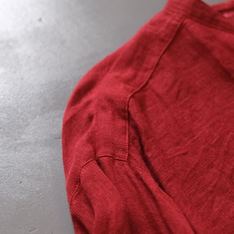suzuki takayuki　bishop-sleeve bolero　S231-17   dawnred
