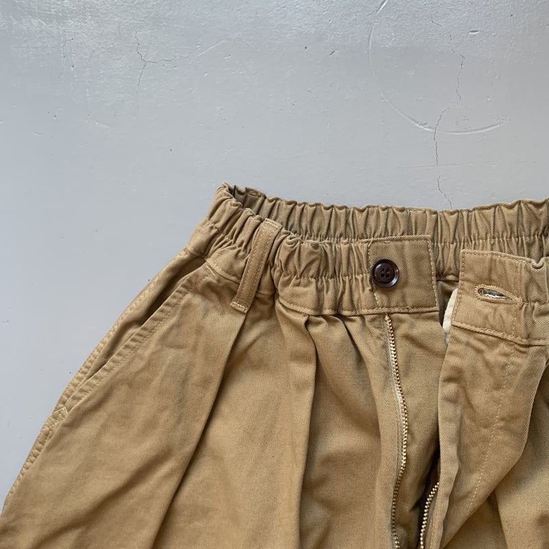 HARVESTY サーカスパンツ カーキベージュ 1 HARVESTY ハーベスティ