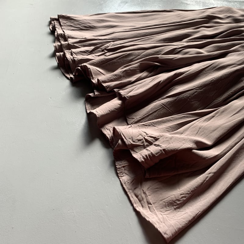 suzuki takayuki long skirt gray A211-22 |