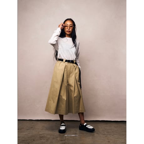 M53. BELTED SUPER WIDE PANTS (CINO)
