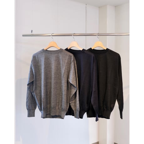 BATONER  MEN  CHOMA CREW NECK　BN-26SM-058