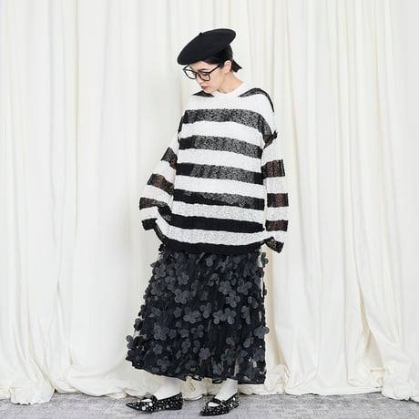 THOMAS MAGPIE　 Border knit　2253708