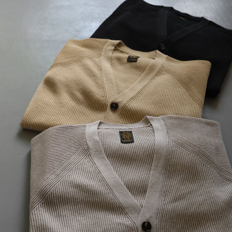 BATONER ⭐︎バトナー⭐︎ハイカウント リネン カーディガン　サイズ3 美品 バトナー BATONER ウォッシュド ハイカウント リネン Vネック