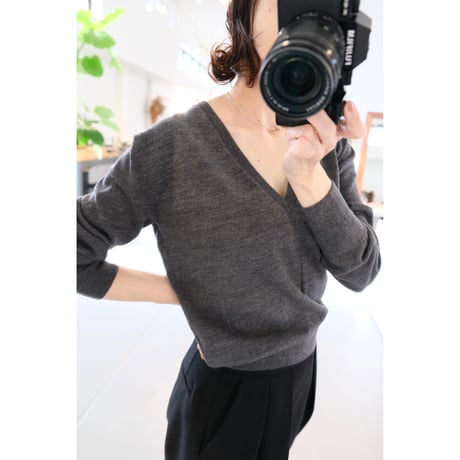 SINME   SS17-10 Ｖネックニット