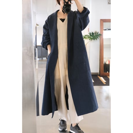 SINME  Vネックオールインワン  SS16-12  キナリ