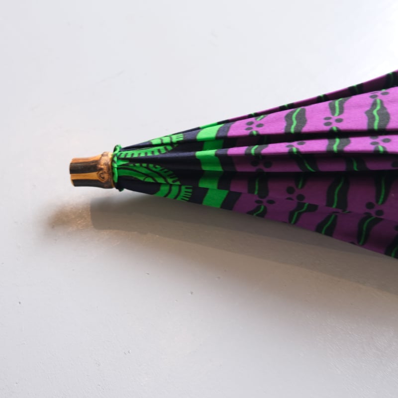 bonbonstore アフリカンバティック長傘（日傘）BON-21015 NO:5 | geep