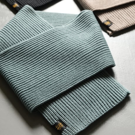 BATONER　Goods SOLID WOOL MUFFLER 　BN-22FI-007