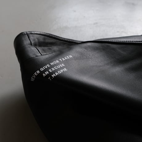 THOMASMAGPIE　トーマスマグパイ　logo rider's jacket 【2213501】
