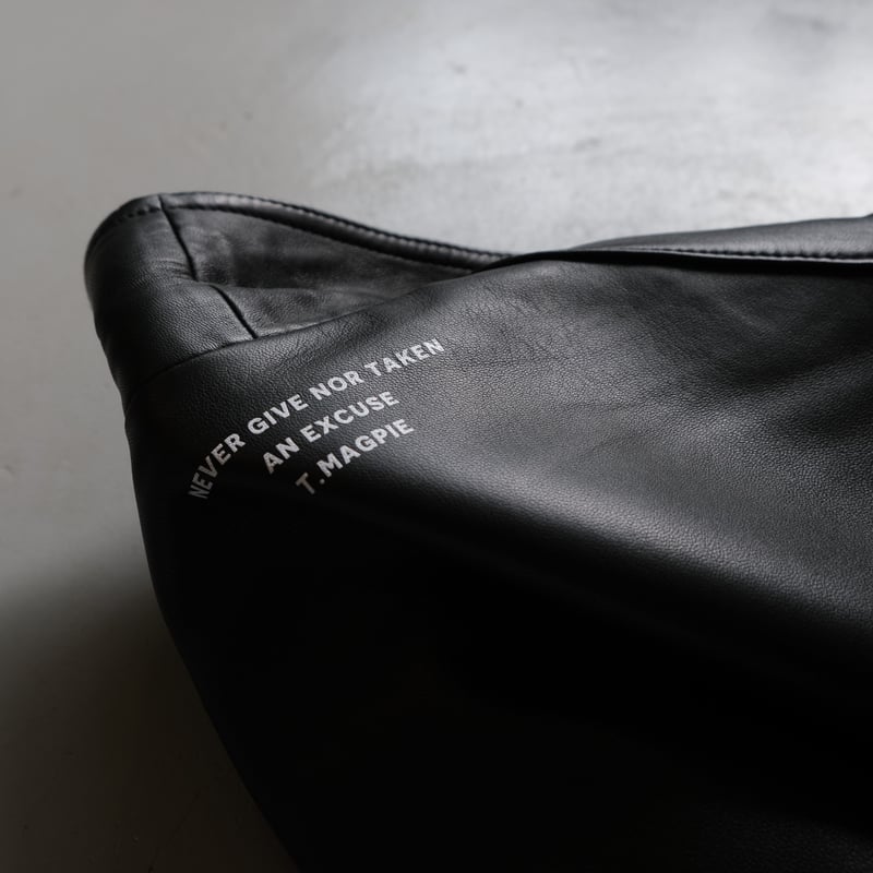 THOMASMAGPIE トーマスマグパイ logo rider's jacket 【2213...
