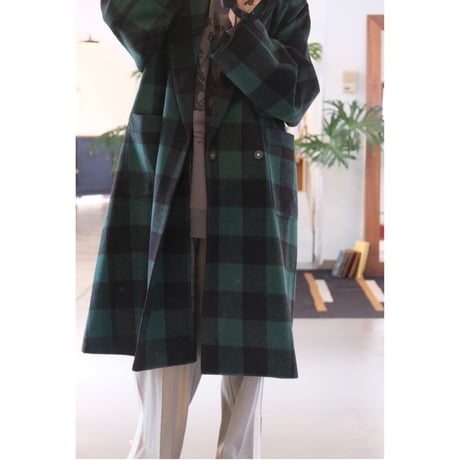 THOMAS MAGPIE　 Buffalo Check Coat　2254211