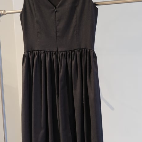 SINME　ブラックドレス ロング　SS14-03