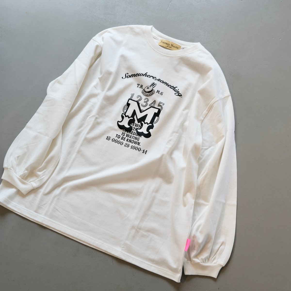 ⭐️最終⭐️THOMAS MAGPIE 黒蛍光グリーンTシャツ 3B 蛍光グリーン t