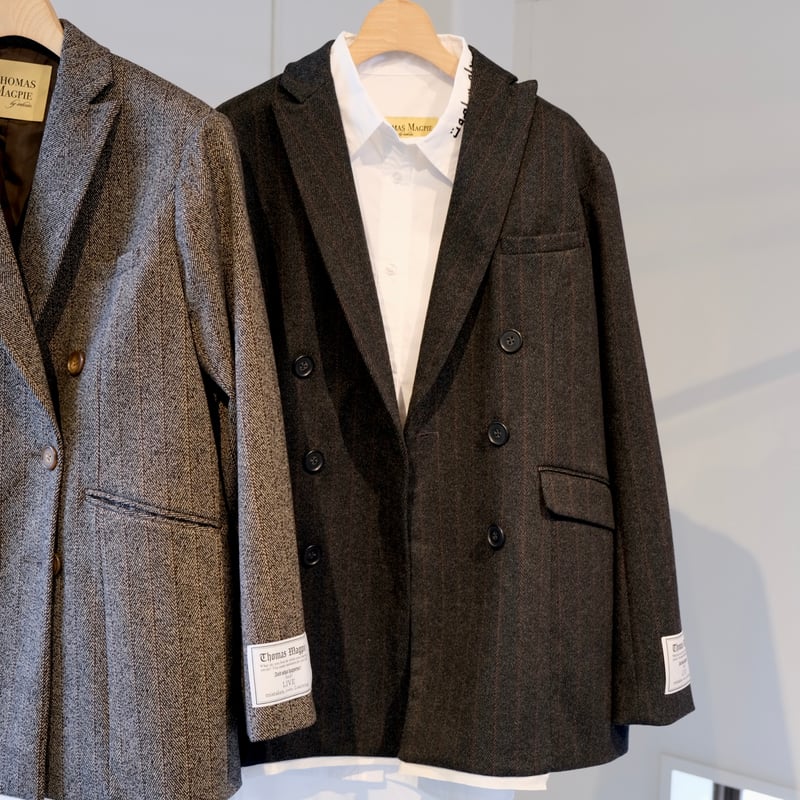 Thomas magpie herringbone tailored jacket 22