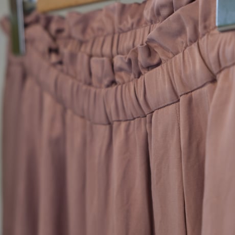 suzuki takayuki  gathered pants Ⅰ  T001-17