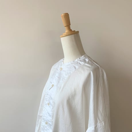 HARVESTY 　ATELIER SHIRT（アトリエシャツ）A31801　WHITE