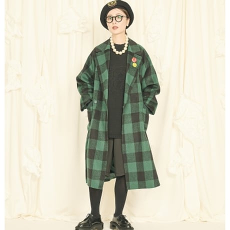 THOMAS MAGPIE　 Buffalo Check Coat　2254211