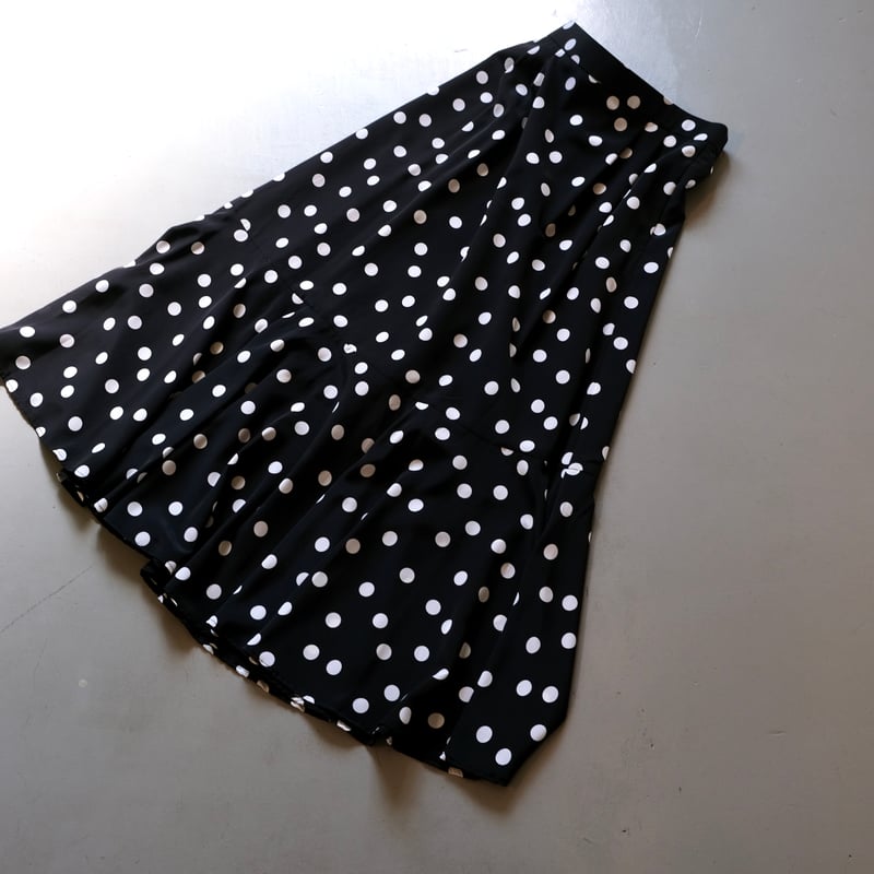 SK21U by SPICK&SPAN水玉ロングスカート36 SK21U by SPICK&SPAN水玉ロングスカート36 ドットボリューム