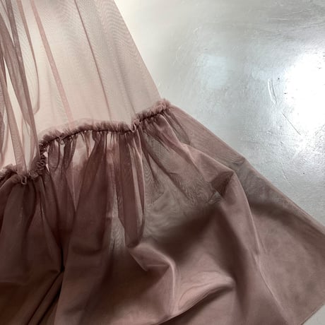 THOMAS MAGPIE　tulle　tiered　skirt　2204613