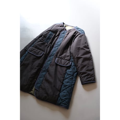 Thomas magpie quilted coat (reversible)
