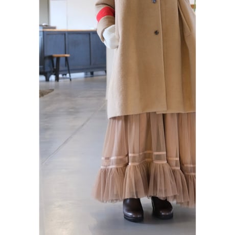 Thomas magpie angora shaggy coat   camel