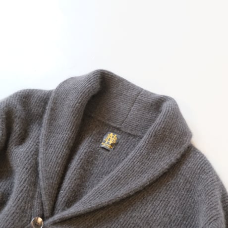BATONER　Men CASHMERE-FOX SHOWL COLOR CARDIGAN 　BN-22FM-045