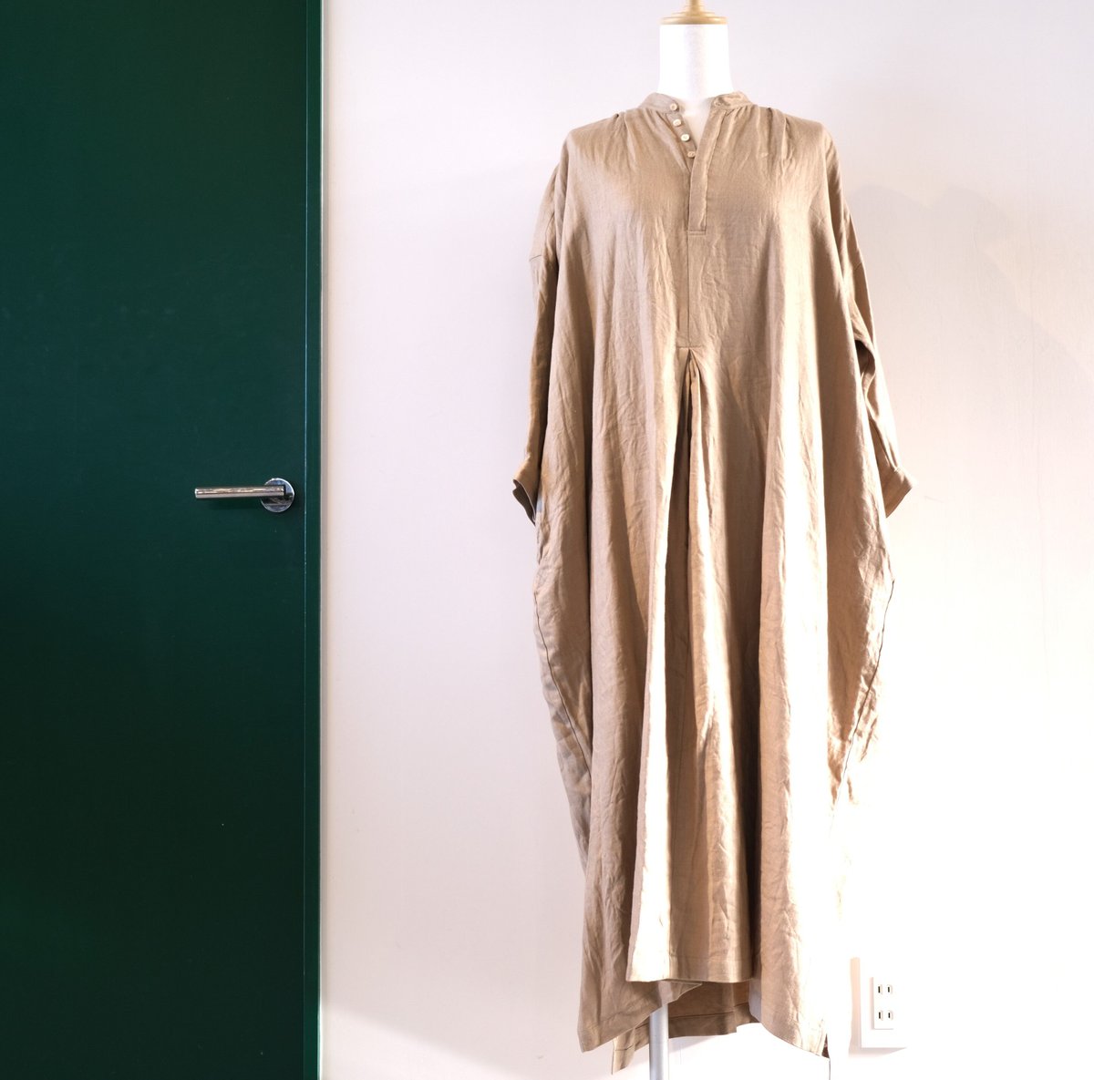 suzuki takayuki peasant dress bay-leaf |