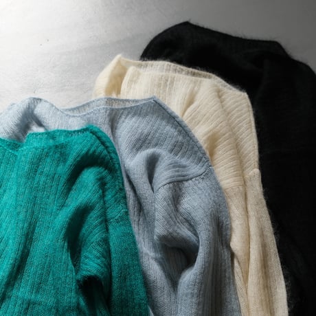 THOMAS MAGPIE    mohair silk knit【2223711】