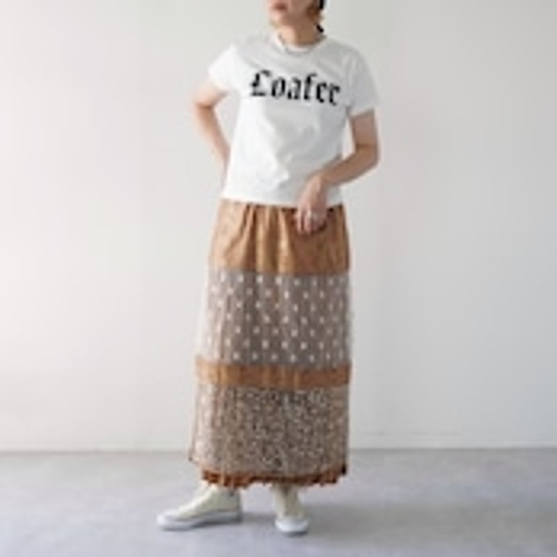 THOMAS MAGPIE Paisley×Spangle Tulle skirt 22536