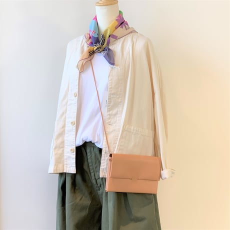 SEAMLESS SHOULDER CASE　S　/　NUDE