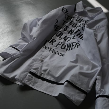THOMAS MAGPIE  トーマスマグパイ　logo shirt 【2211103】