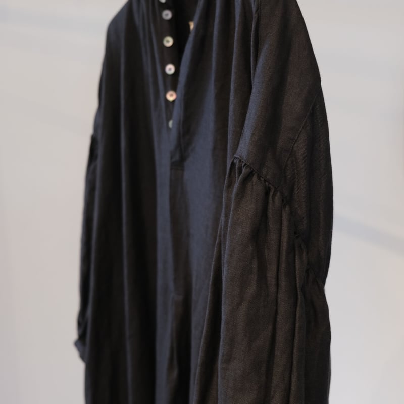 ワンピース suzuki takayuki puff-sleeve shirt dress suzuki takayuki（スズキタカユキ）の「puff-sleeve shirt dress