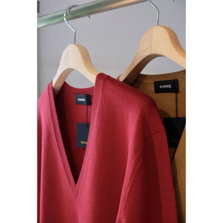 SINME   SS17-10 Ｖネックニット