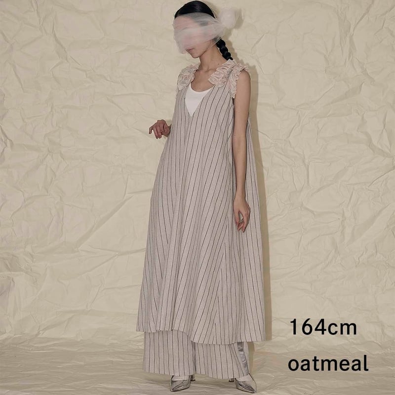 THOMAS MAGPIE herringbone strip dress【2242406】 