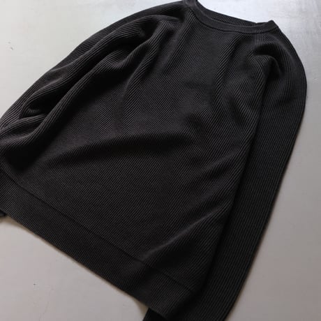BATONER　Men HIGHCOUNT LINEN CREW NECK　BN-22SM-019